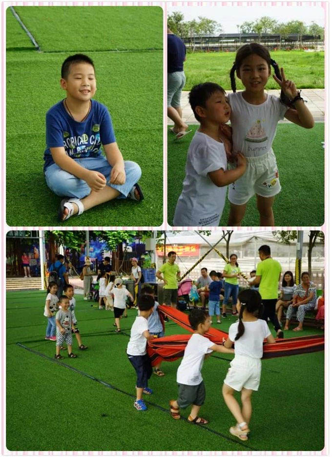 大汗淋漓的臉上，是比夏日的陽光還要燦爛的笑容
