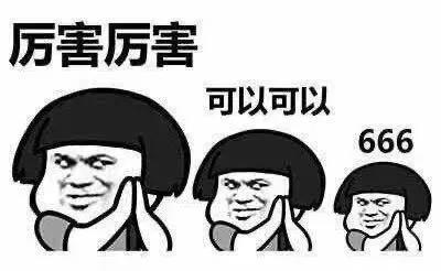 厲害厲害，可以可以，666