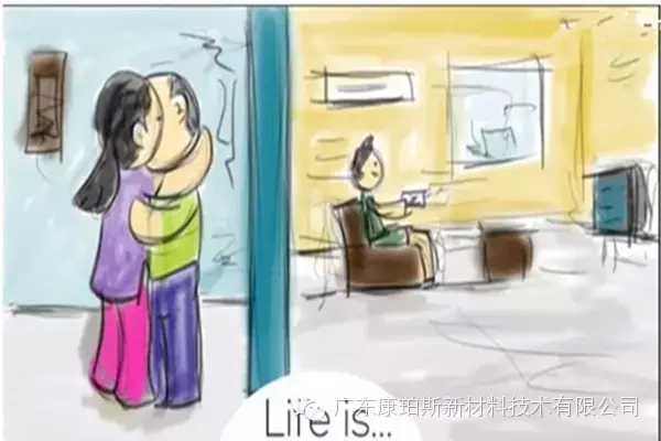 人生就是。。。 就算孩子在家，還是忍不住與40歲的另一半偷偷親一口